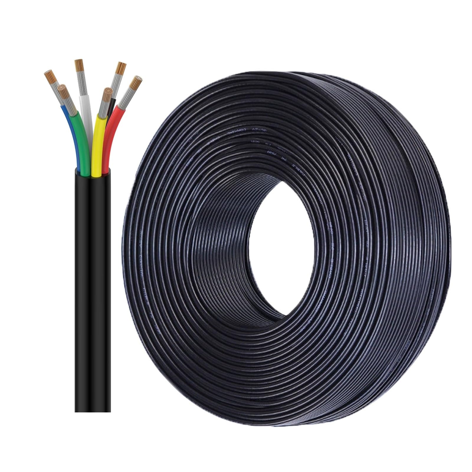 Câble électrique cuivre étamé 28 AWG anti-oxydation pour LED et auto