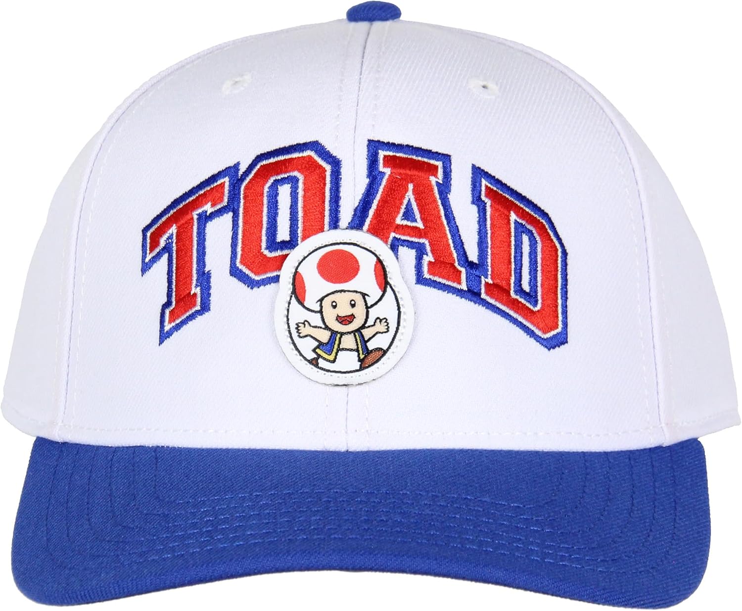 Super Mario Hat | Nintendo Mario Bros Snapback Hat | Video Game Hat Toad Embroidered Adjustable Hat for Men, Women - Image 3