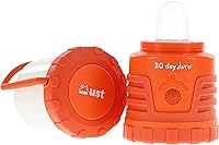 Vista 2 de UST Linterna LED Duro de 30 días de 1000 lúmenes con bombillas LED de por vida, botón de encendido que brilla en la oscuridad y gancho