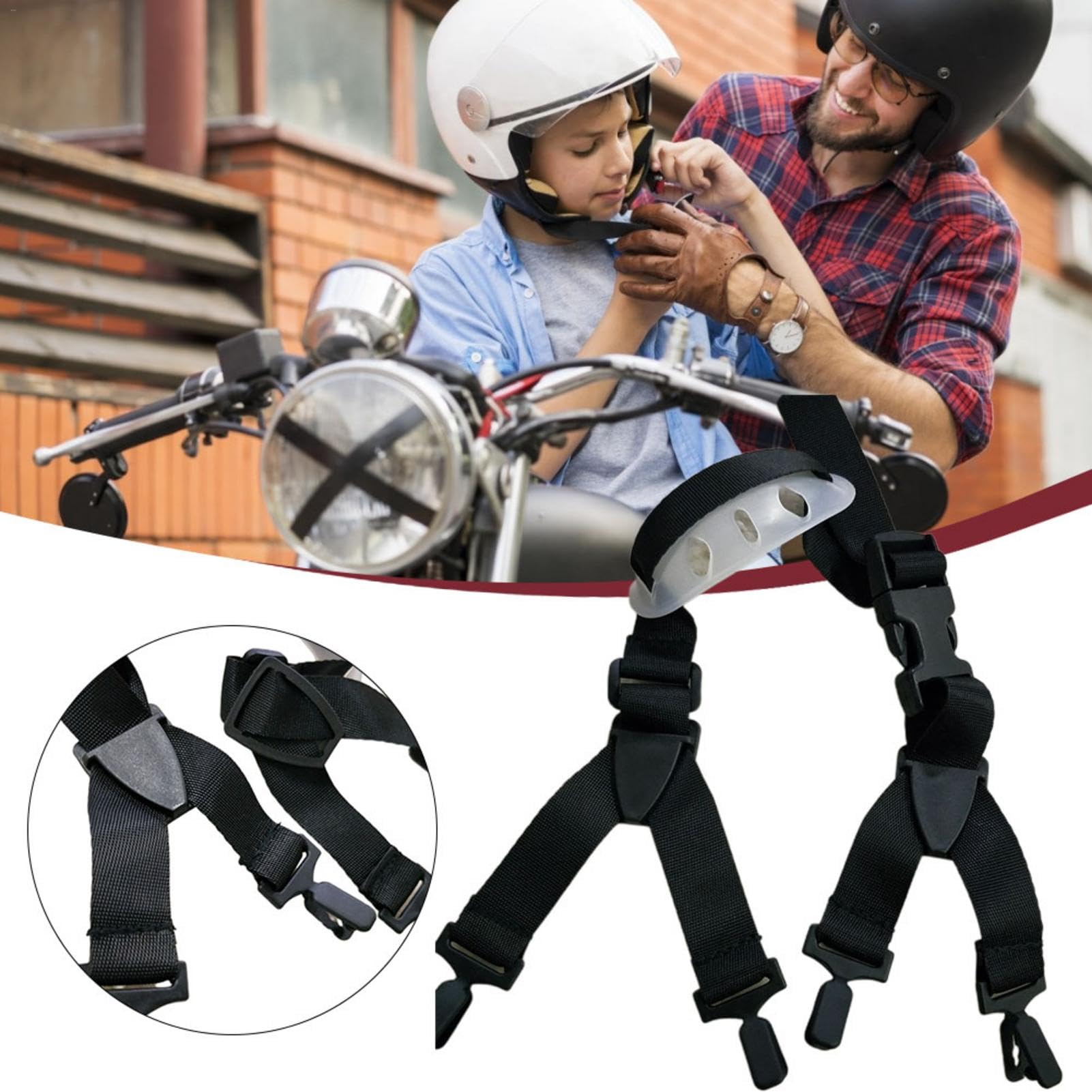 Sangle De Casque De Protection - Jugulaire Universelle Avec Boucles | Mentonnière De Casque De Protection | Jugulaire Réglable Pour Chapeau | Construction De Sécurité Avec Sangle De Casque De