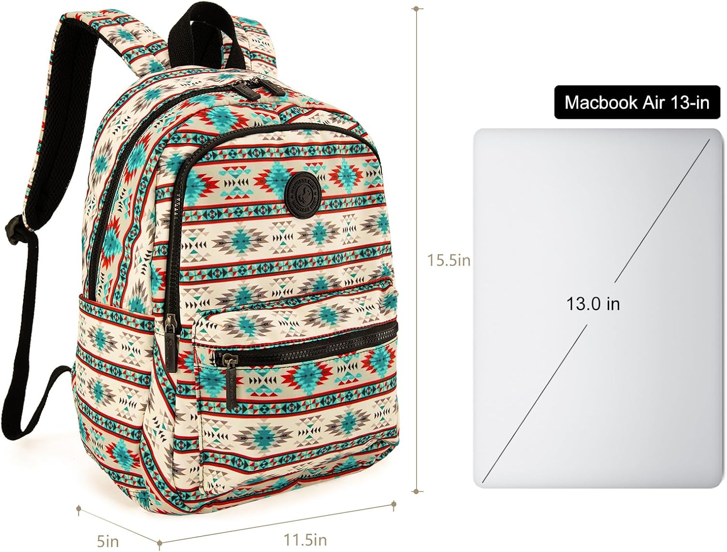 Montana West Backpack for Women Western Travel Backpack Purse Casual Daypack for Laptop College - Image 5