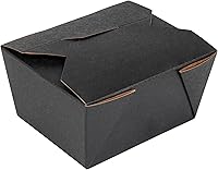 Vista 13 de Restaurantware Bio Tek - Cajas para llevar de 30 onzas, 200 loncheras para llevar, cierre de tabulación, resistentes al calor, desechables, de papel