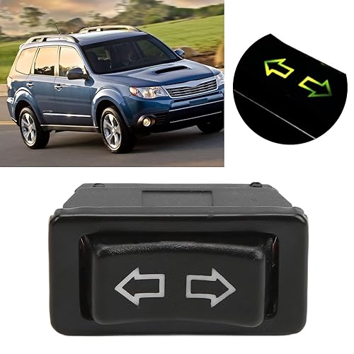 Miniatura 3 de Interruptor de ventana eléctrica de 5 pines, interruptor de elevación de vidrio para coche, interruptores de accionamiento universal con lámpara