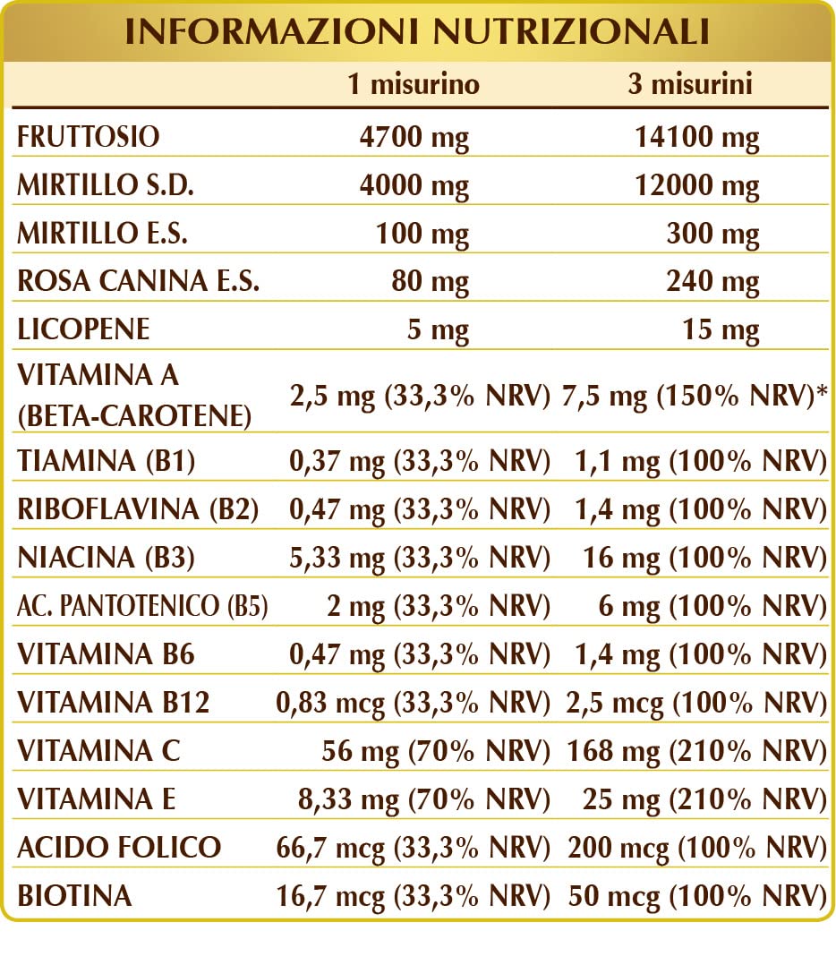 Dr. Giorgini - Dr Giorgini Mirtillo Polvere Integratore per Vista 360g - 981112307