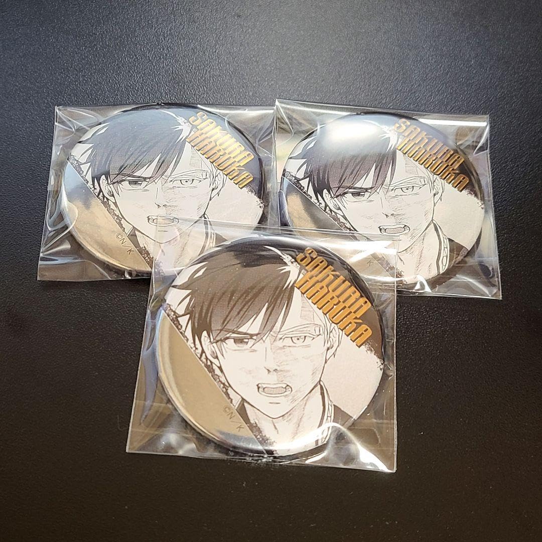 Amazon | WIND BREAKER 桜遥 3個 ジュエリー缶バッジ 第一弾  