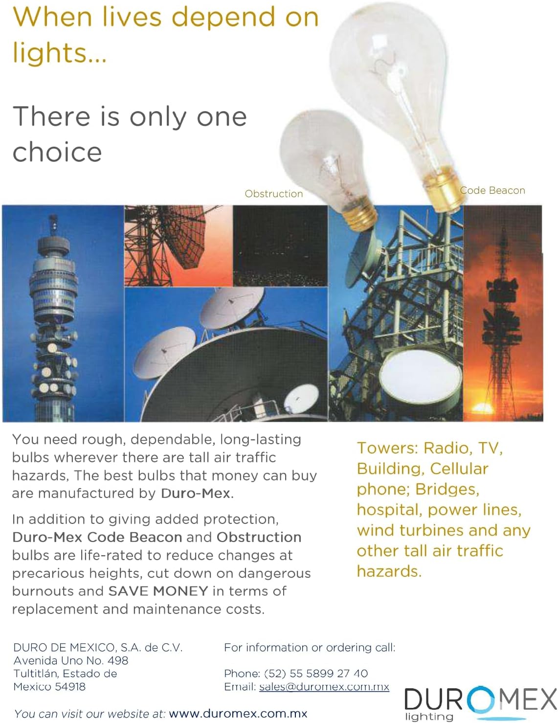 Incandescent Obstruction 24 Pack (230 Volts)