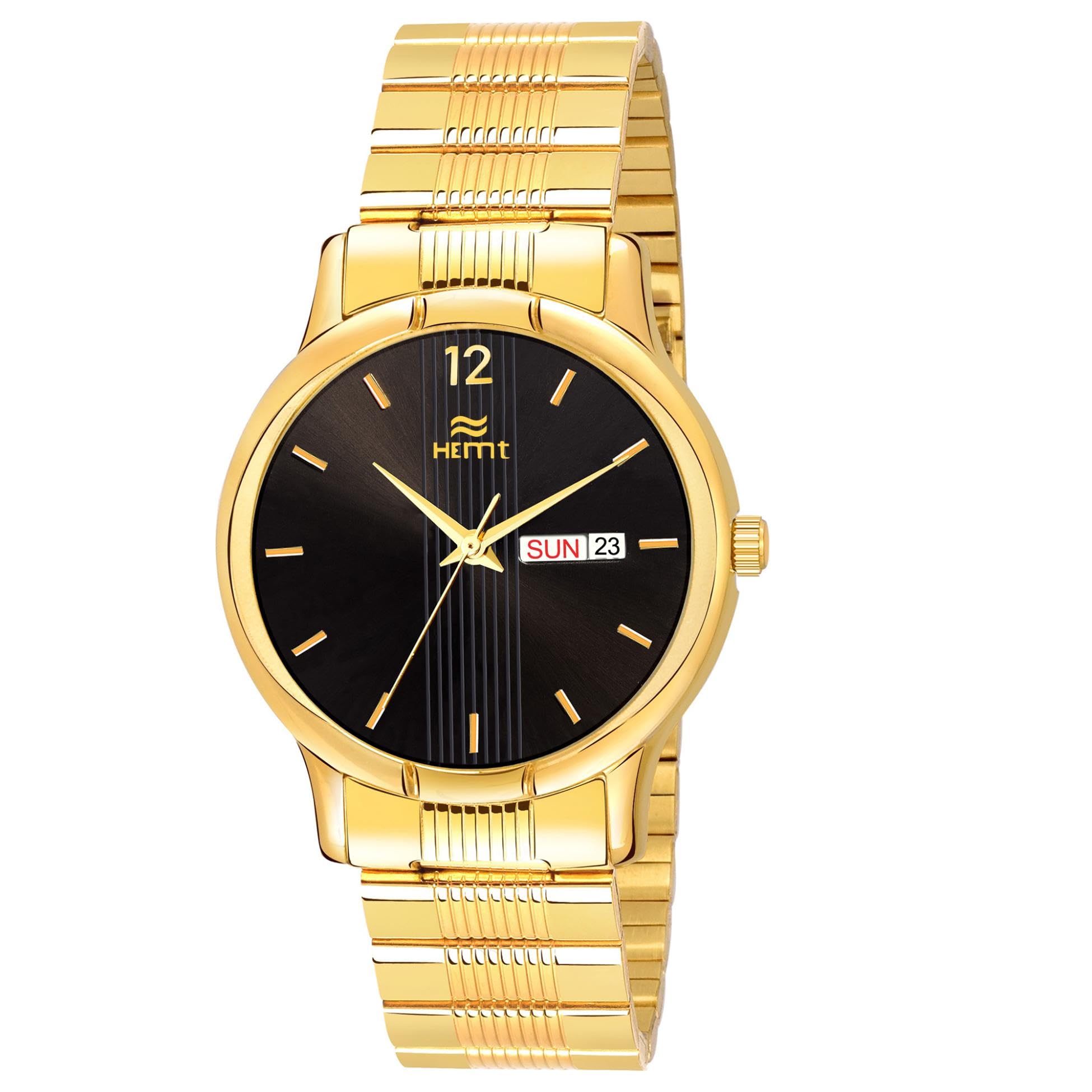 Mens Watch (Gold Colored Strap) (B081T211QH) Amazon Price History, Amazon Price Tracker
