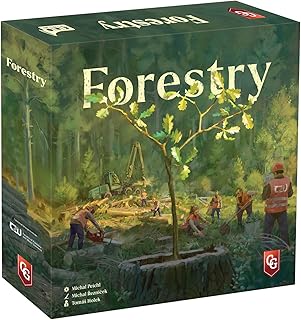 Forestry | Strategy Board Game, Standalone Eurogame With Forest Stewardship, Dual Worker System And Sustainability Decisions | 1-4 Players | 70-120 Minutes | 1-4 Players, 90 Min Playtime, 14+ Age, Strategy & Resource Management, Eco-friendly Forest Management