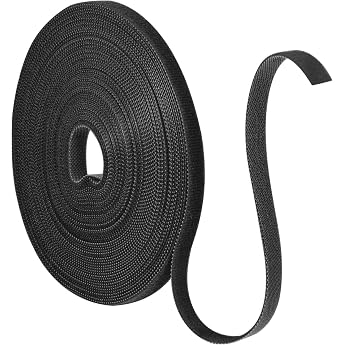 15 m Velcro Cable Ties 10 mm Can be Cut to Size Velcro Tape Black