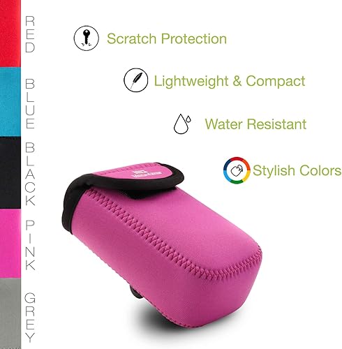 Miniatura 4 de MegaGear Funda de neopreno ultraligera para cámara compatible con Sony Cyber-shot DSC-W800