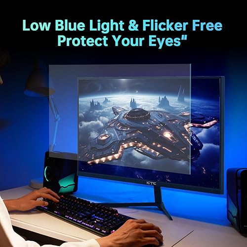 Miniatura 5 de Monitor de 24 pulgadas, IPS rápido 1080p 144Hz 165Hz 1ms, 125.25% sRGB, HDR, monitor para juegos sin bordes, FreeSync Premium y G-Sync, HDMI 2.0x2,