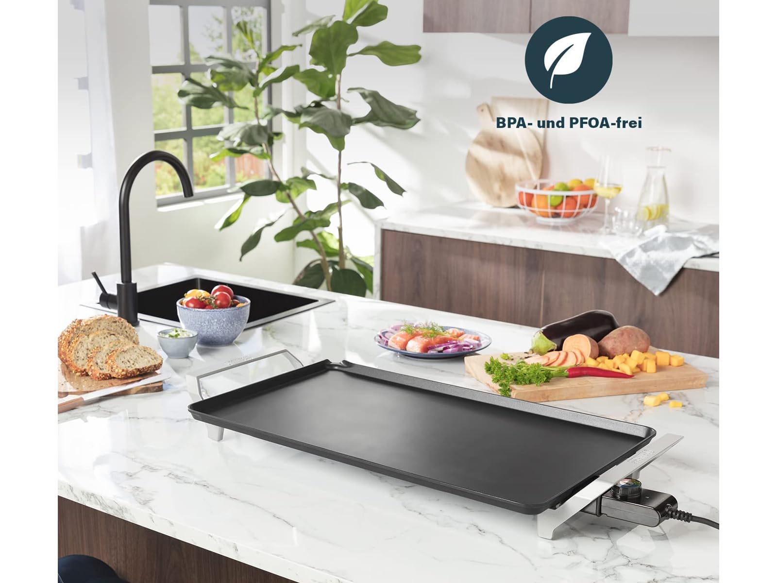 Princess Griddle Table Chef Premium XXL, Aluminium, Non-slip