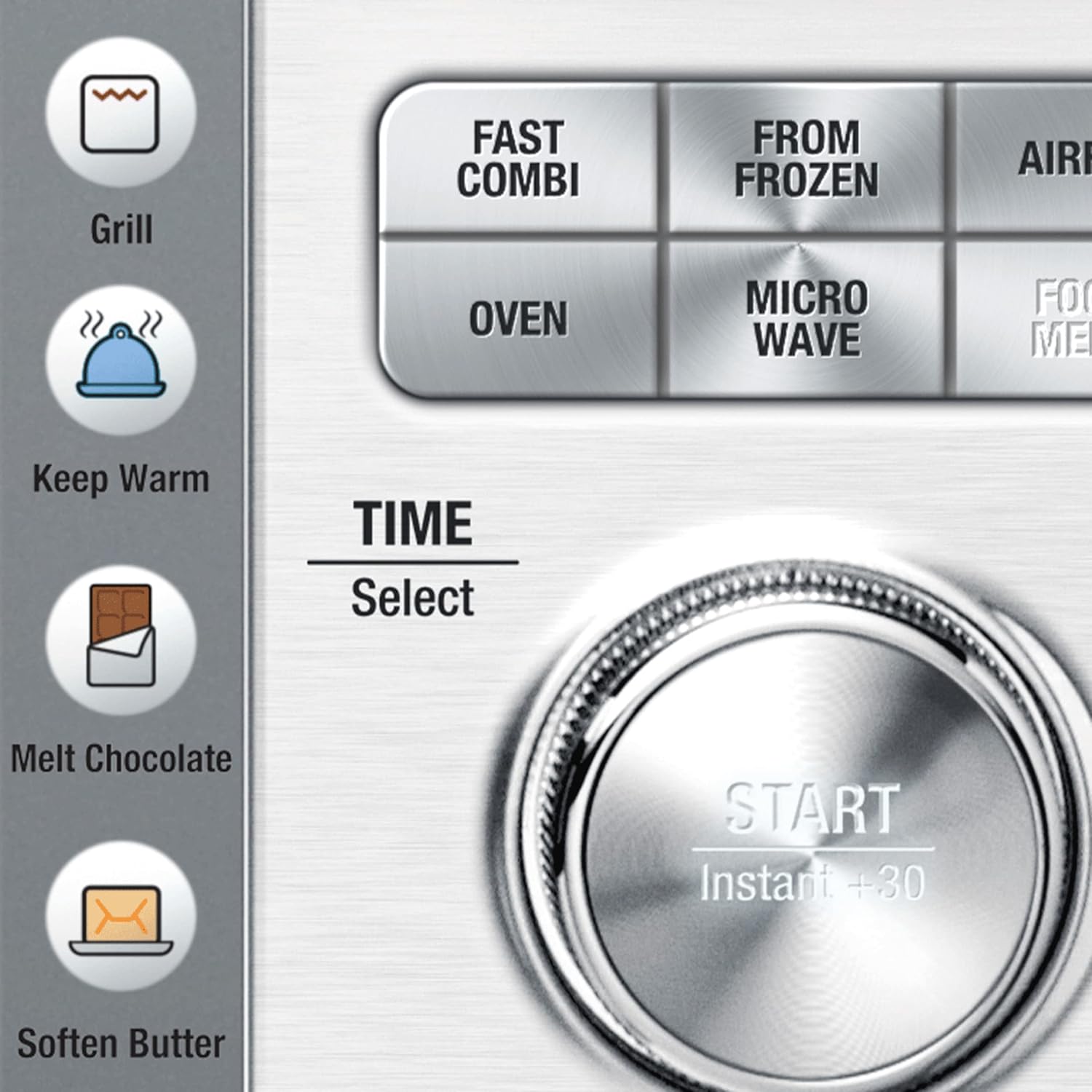 Breville Combi Wave 3-in-1 Microwave, Air Fryer, and Toaster Oven, Brushed Stainless Steel, BMO870BSS1BUC1 : Everything Else