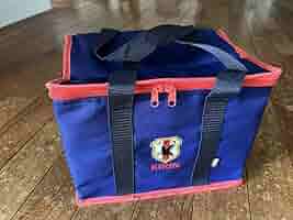 JFA KIRIN ナイロンバッグ 約25cm 保冷保温　紺色 JFA KIRIN ナイロンバッグ 約25cm 保冷保温 紺色 Amazon｜クラゲ