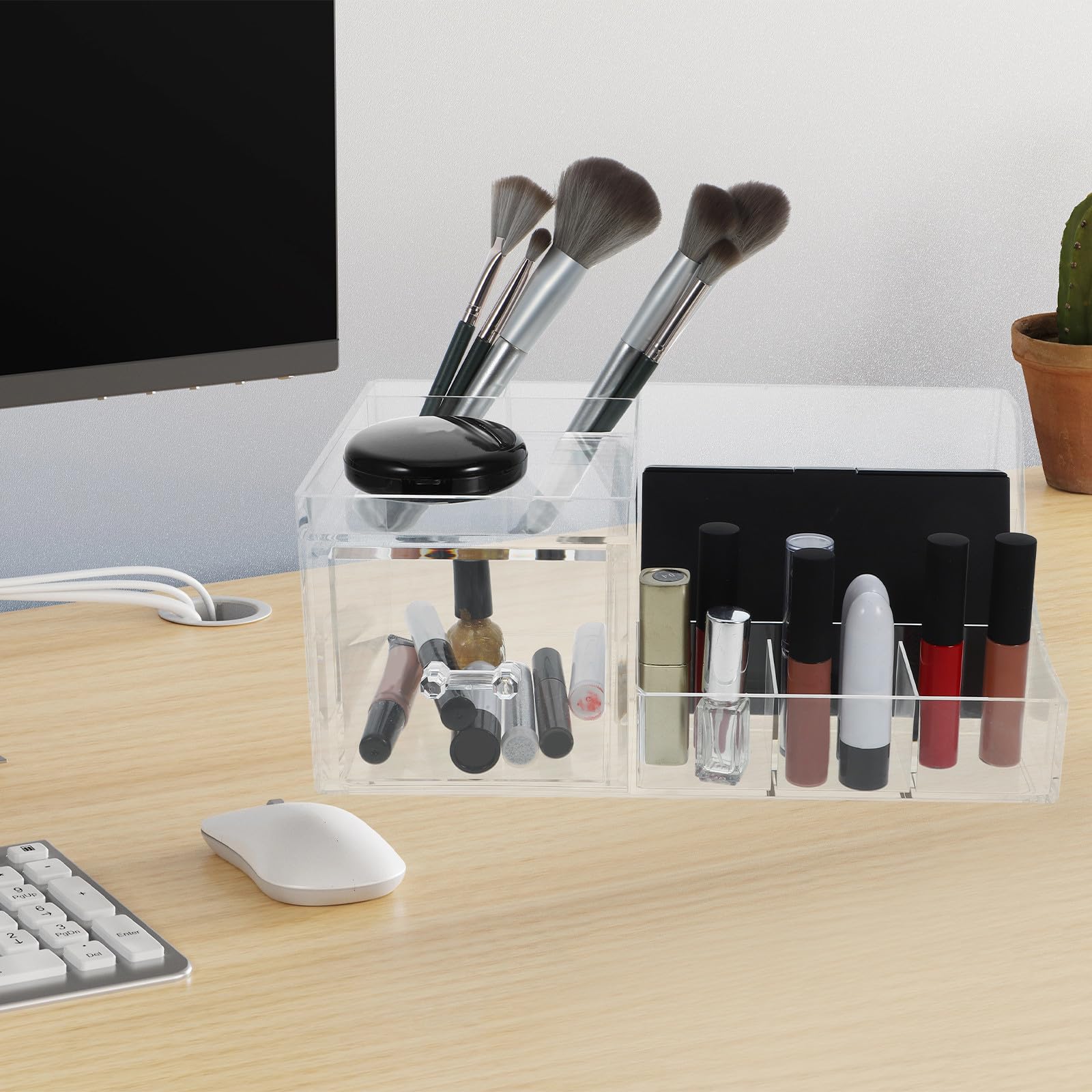 Make Up Organizer mit Mehreren Schubladen aus Ps für Kosmetikartikel