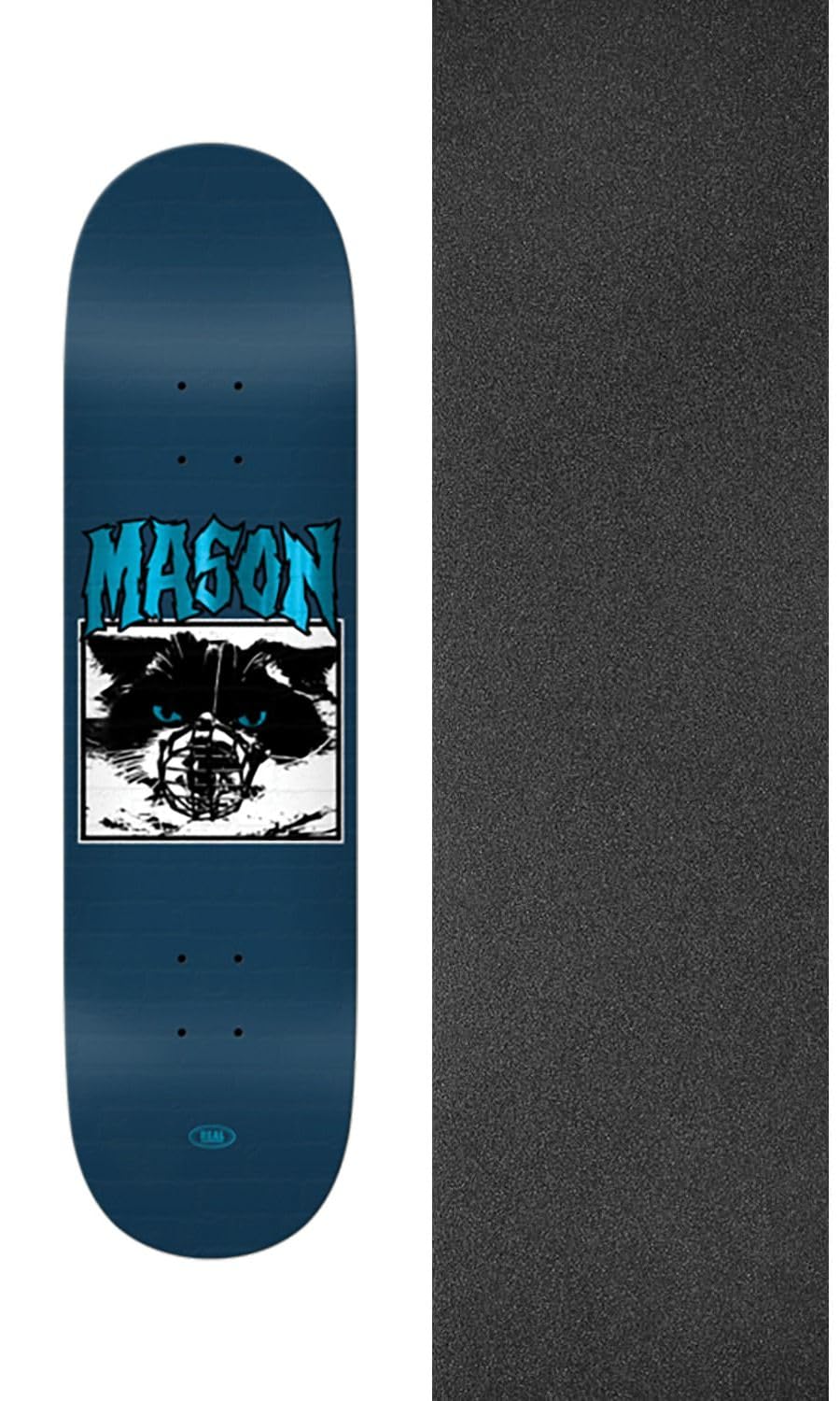Real Skateboards Mason Silva Vicious Blue Skateboard Deck - 8.28