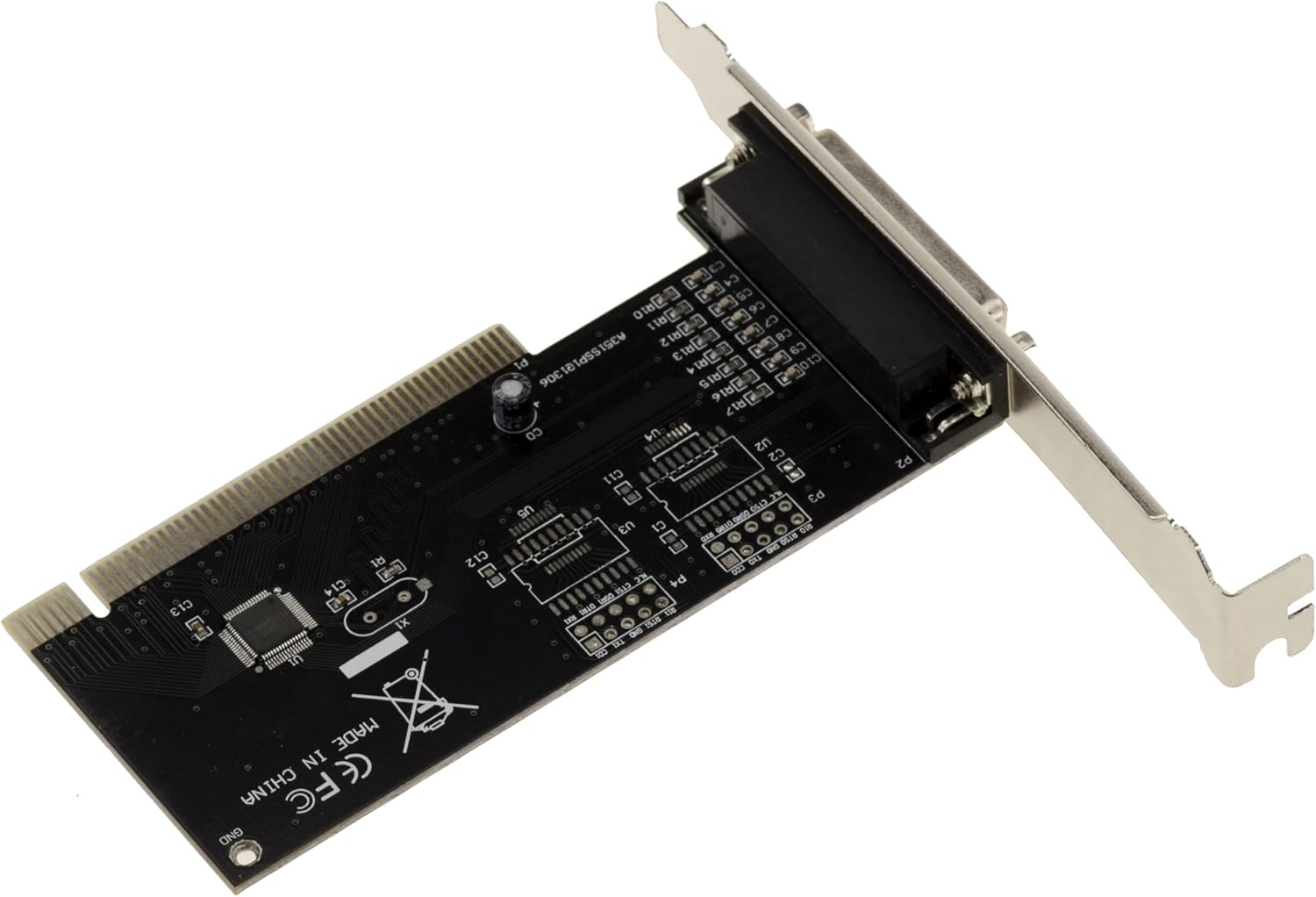 KALEA-INFORMATIQUE PCI Controller Board/ 1-Port PARALLELE IEEE1284 LPT/Economy Version with CHIPSET WCH CH3510 - Windows 98SE, ME, 2000, XP, NT4.0, Vista, Seven, 8, 8.1, 10 Compatible