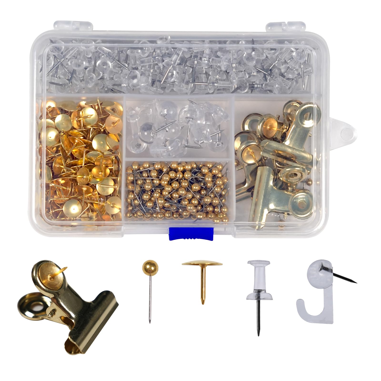 6 Clip Per Bulldog Clip Per Cerniera In Metallo Cartella Per Appunti Clip Per Borse In Acciaio Inossidabile Per Bacheca Per Ufficio Scolastico Artigianale O Parete Per Foto - 8