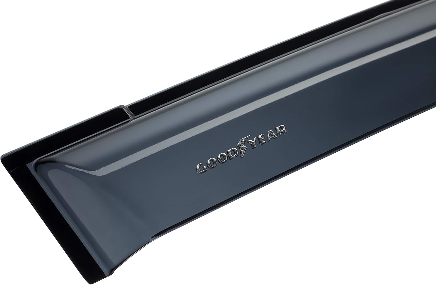 Goodyear Shatterproof Window Deflectors for Toyota Grand Highlander 2024-2026, Tape-on Rain Guards, Window Visors, Vent Deflector Visor, Car Accessories, 4 pcs. - GY008817