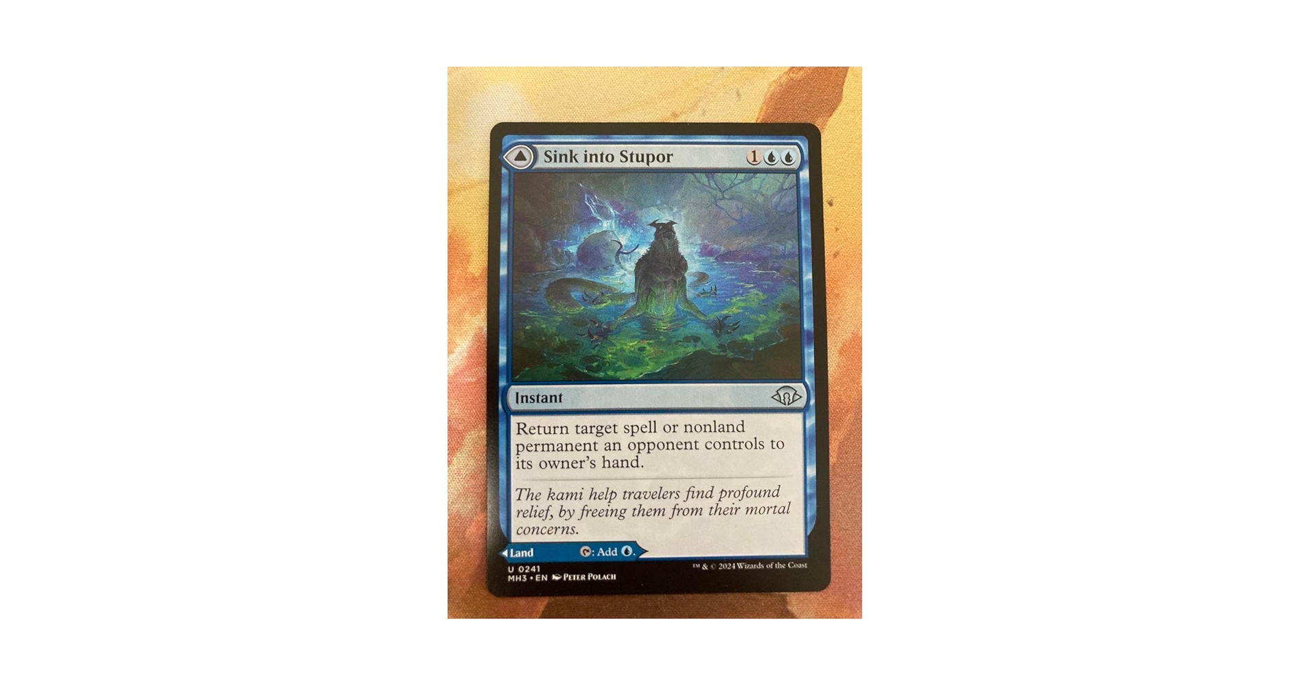 MTG　朦朧への没入 foil 英語版　4枚セット MTG 朦朧への没入 foil 英語版 4枚セット Foil】(241)《朦朧へ