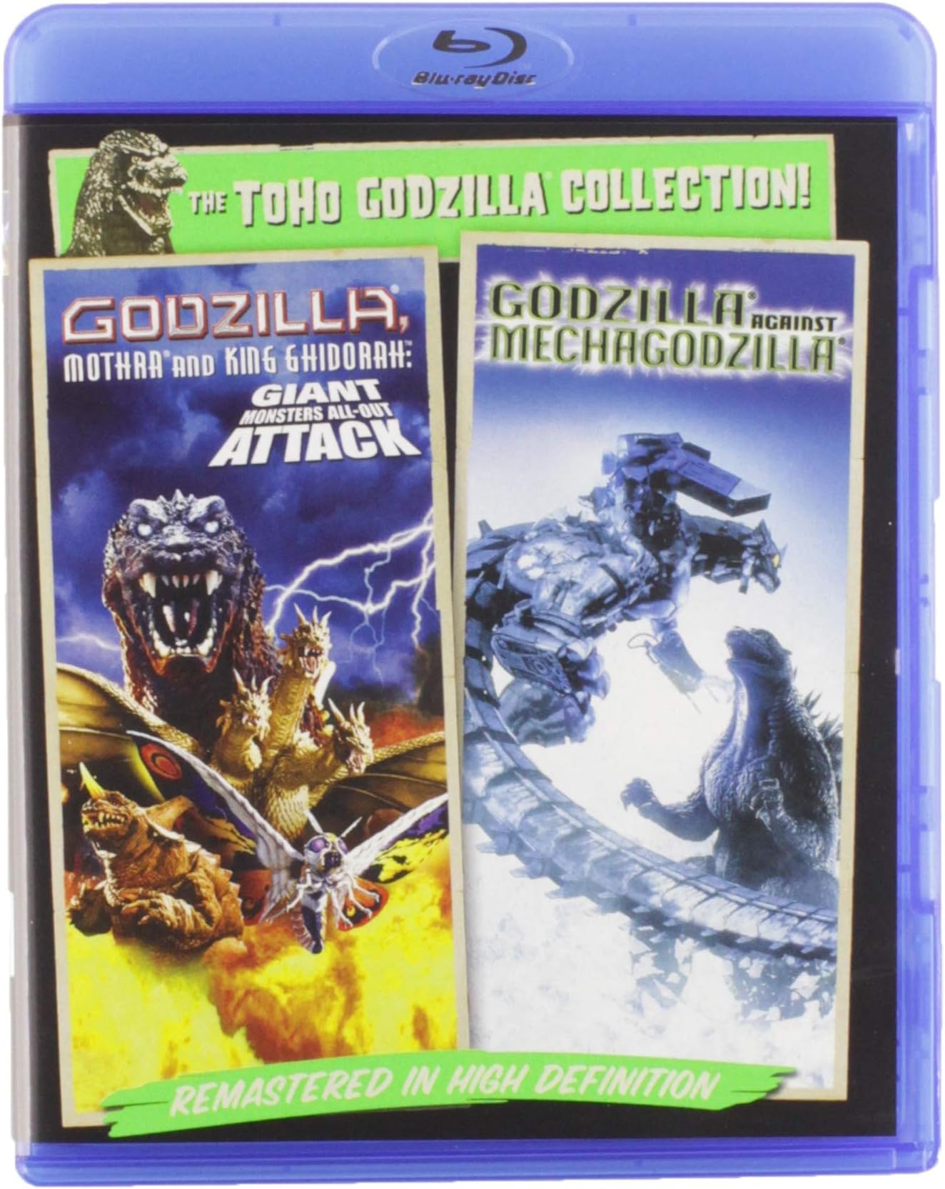 Godzilla Against Mechagodzilla (2002) / Godzilla, Mothra, and King Ghidorah: Giant Monsters All-Out Attack - Set