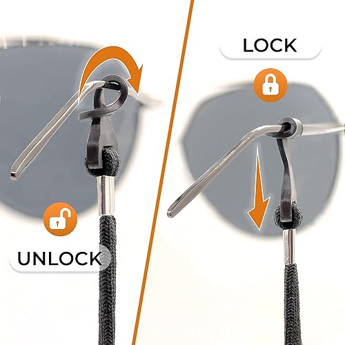 Miniatura 24 de SIGONNA Correa de soporte para lentes de ojos, correas para gafas para hombres y mujeres, soportes para anteojos alrededor del cuello, cadena