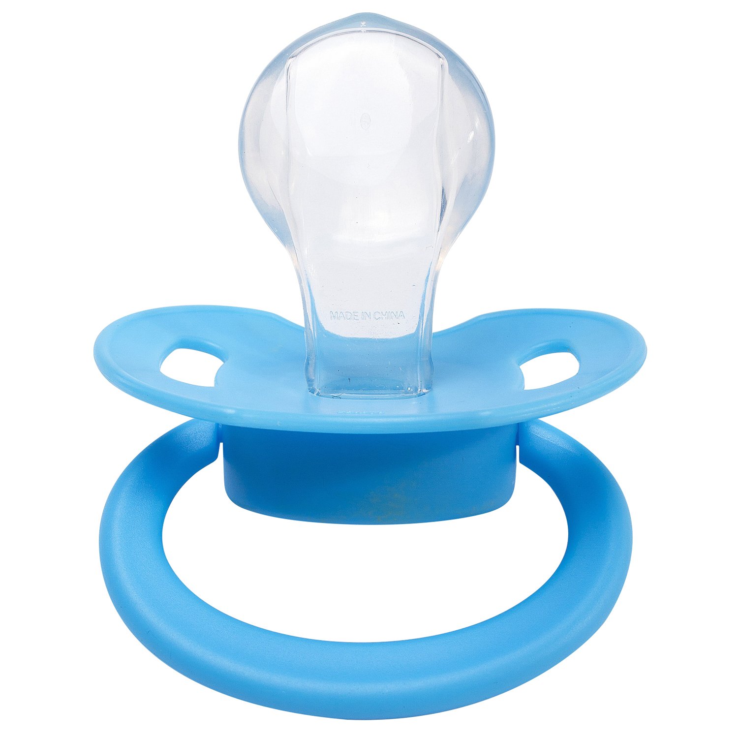 LittleForBig Pacifier Printed Set- Pink and Blue, Pink & Blue set - Image 2