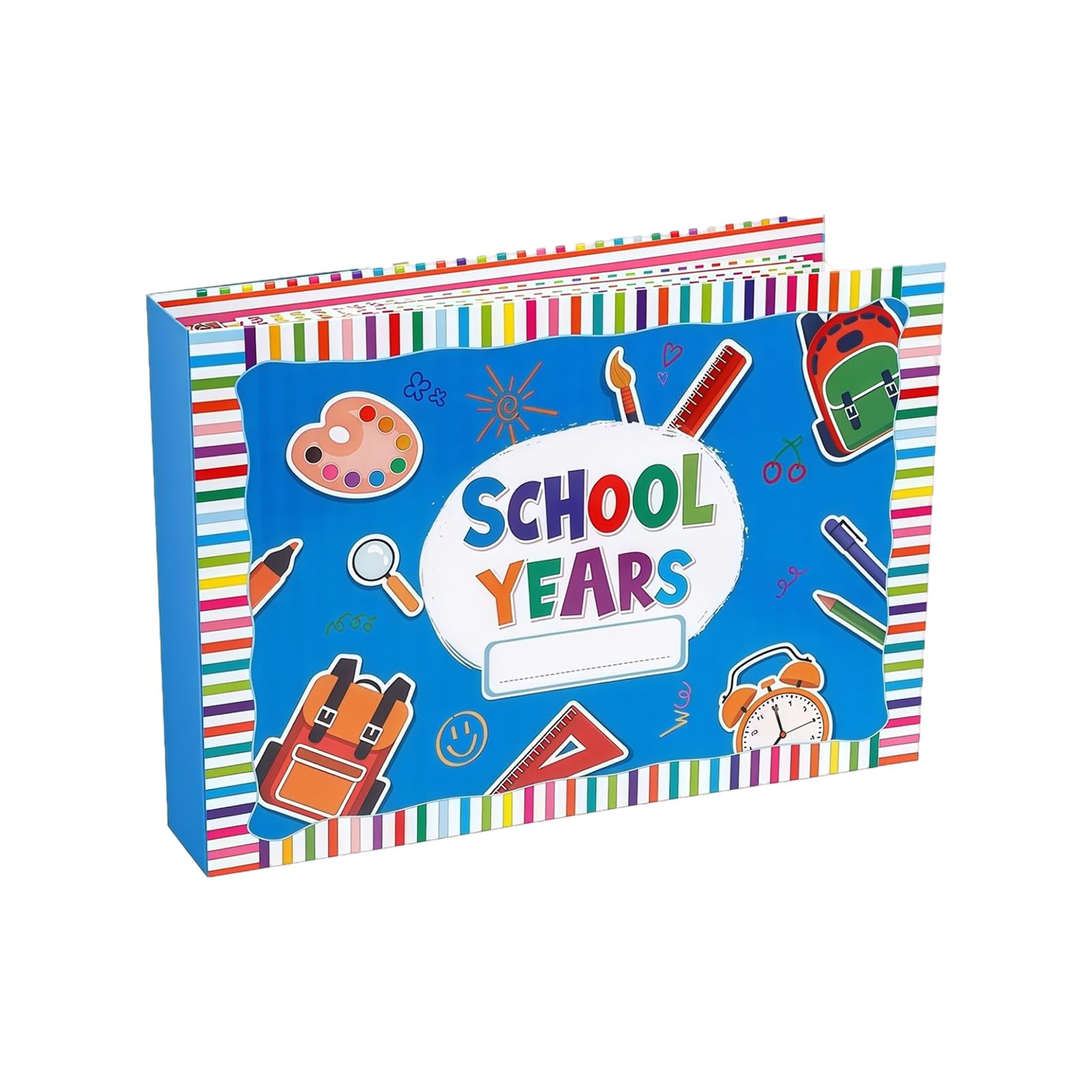 Album dei ricordi ' infanzia personalizzabile per studenti, con pagine staccabili e sezioni a tema per registrare anni della crescita Libro dei ricordi ' infanzia