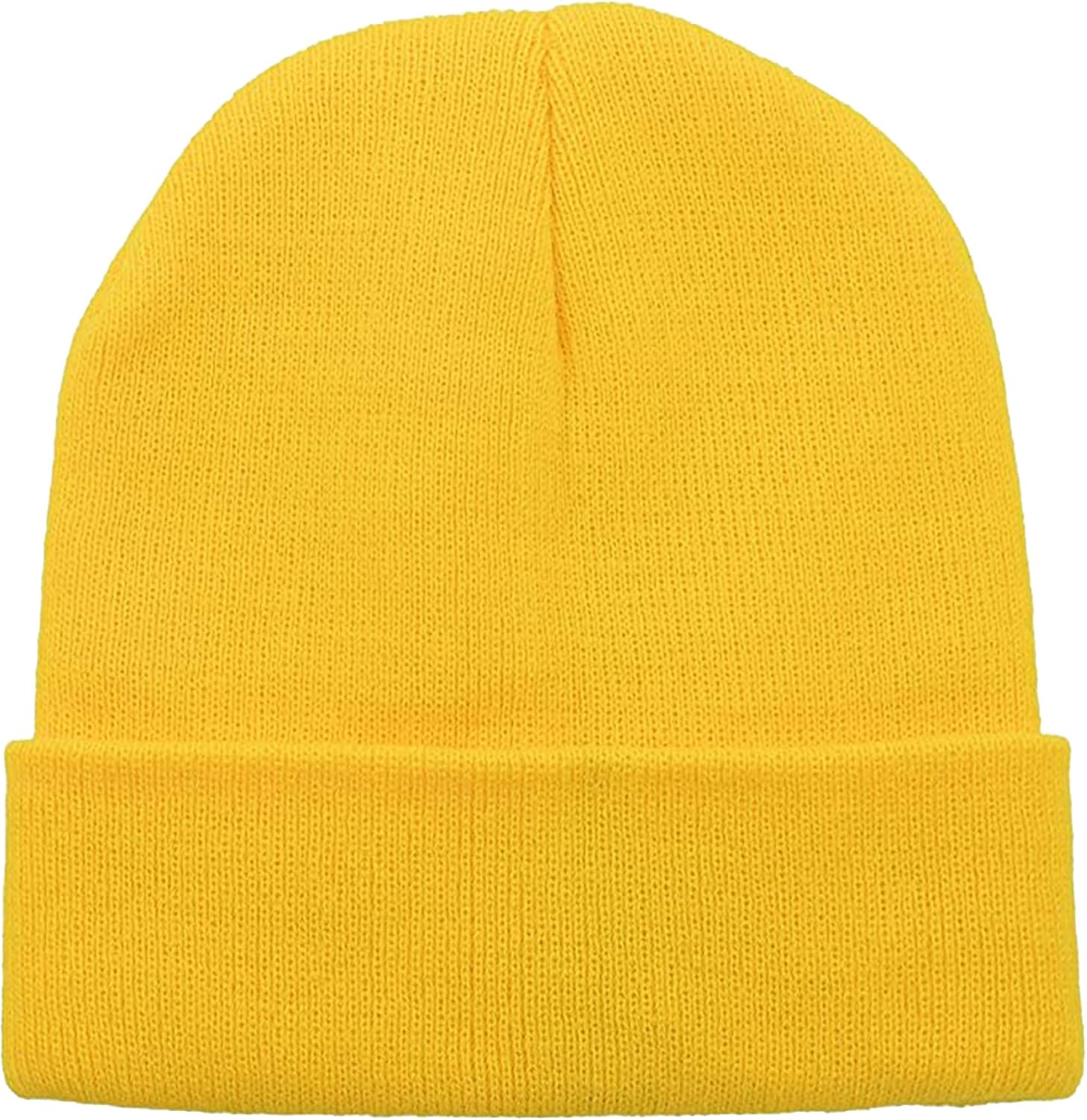 DOOVID Toddler Beanie Kids Warm Knit Beanie Hat Baby Boys Girls Knit Caps Classic Autumn Winter Hats