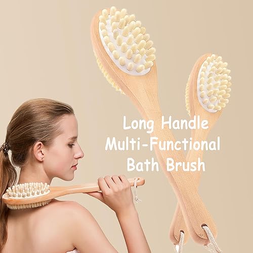 Dry Body Brush for Cellulite & Lymphatic Massage - BoAn