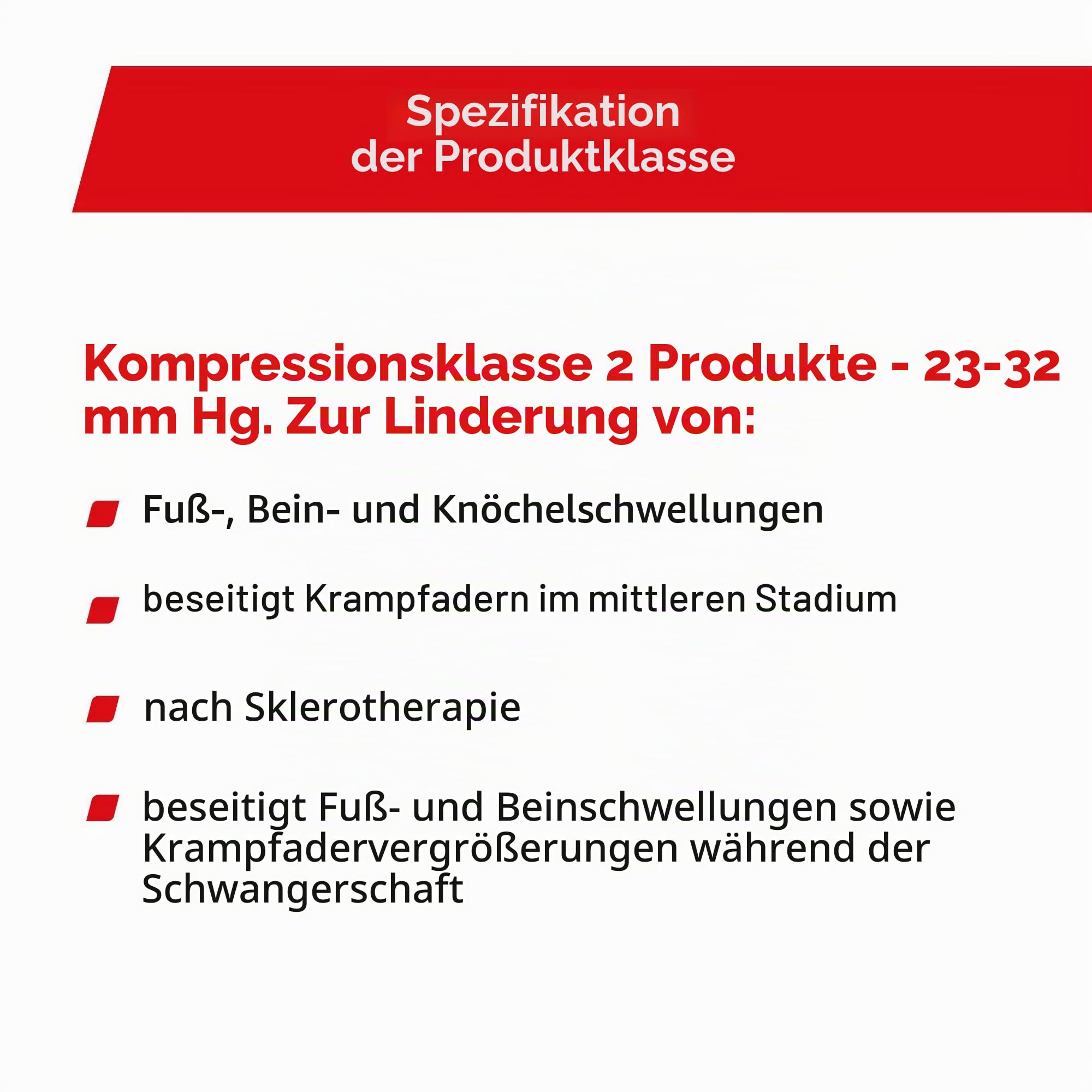 Kompressionsschenkelstrümpfe Klasse II Spitzenhaftband | 30–32 mmHg, Spitzenhaftband mit Silikon, Geschlossene Spitze, Für Reisen & Alltag, Graduierte Kompression