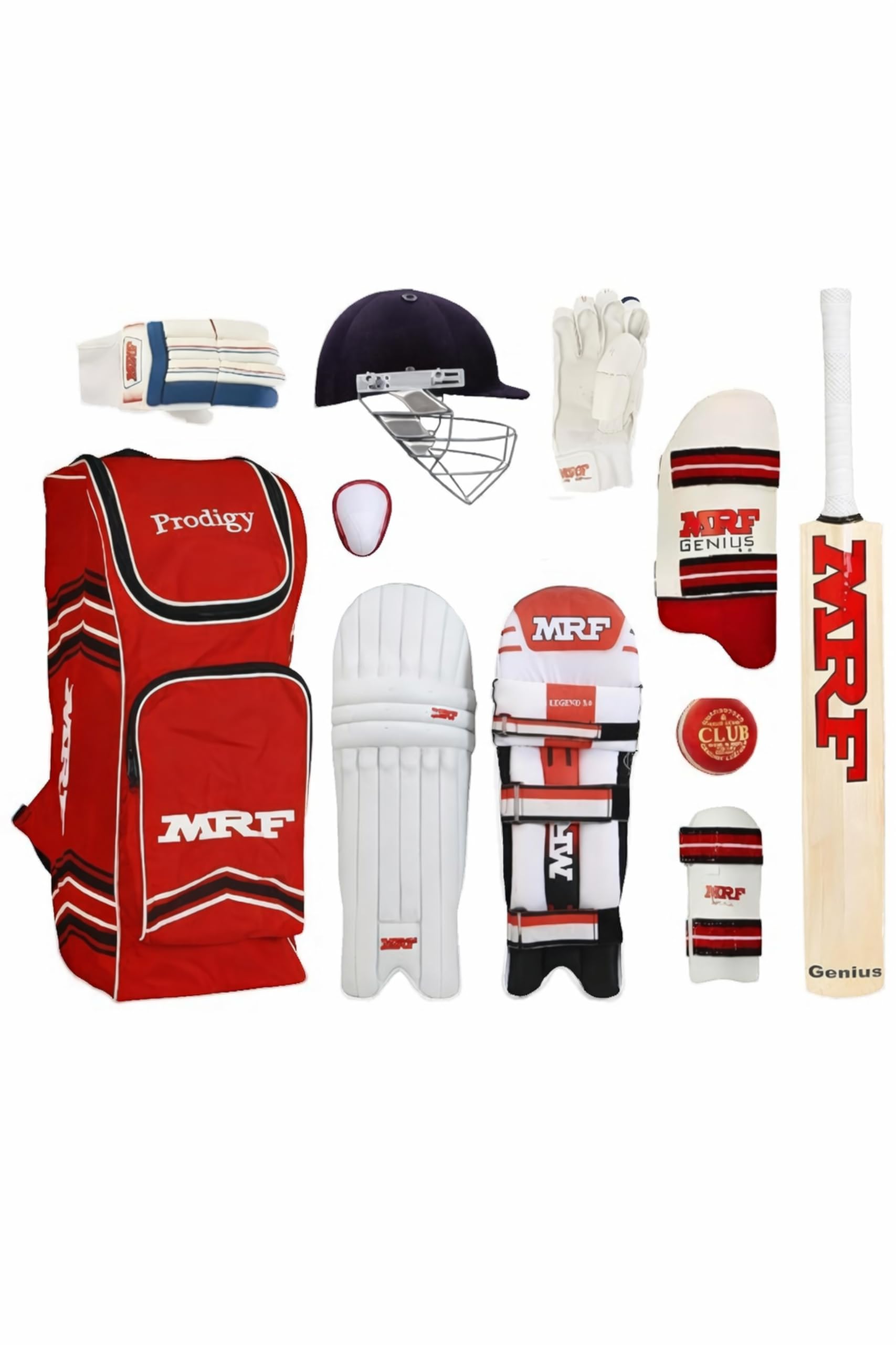 Sindhu Cricket Kit Size 4 Complete Set for Boys 07-11 Years Right Hand Junior Cricket Kit with Bat, Pads, Gloves & Bag Lightweight Durable-picture-10