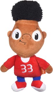 Nickelodeon for Pets Hey Arnold Gerald Figure Plush Dog Toy | 9 Inch Soft Fabric Medium Dog Toy - Brown and Red Plush Dog Toy for All Dogs, 90s Nickelodeon Toys from Hey Arnold TV Series