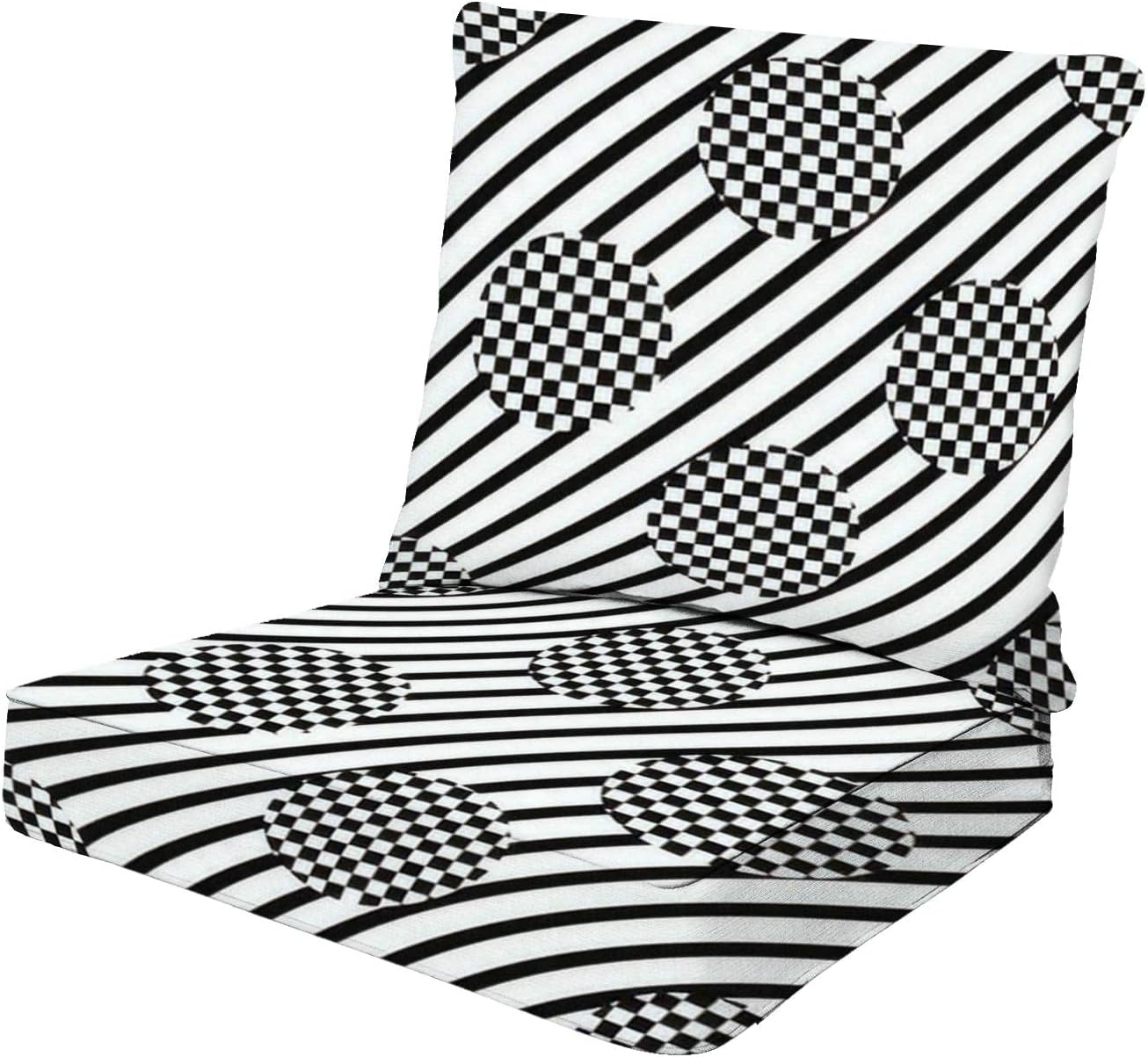 Outdoor Deep Seat Cushion Set Back Cushion Vecror seamless