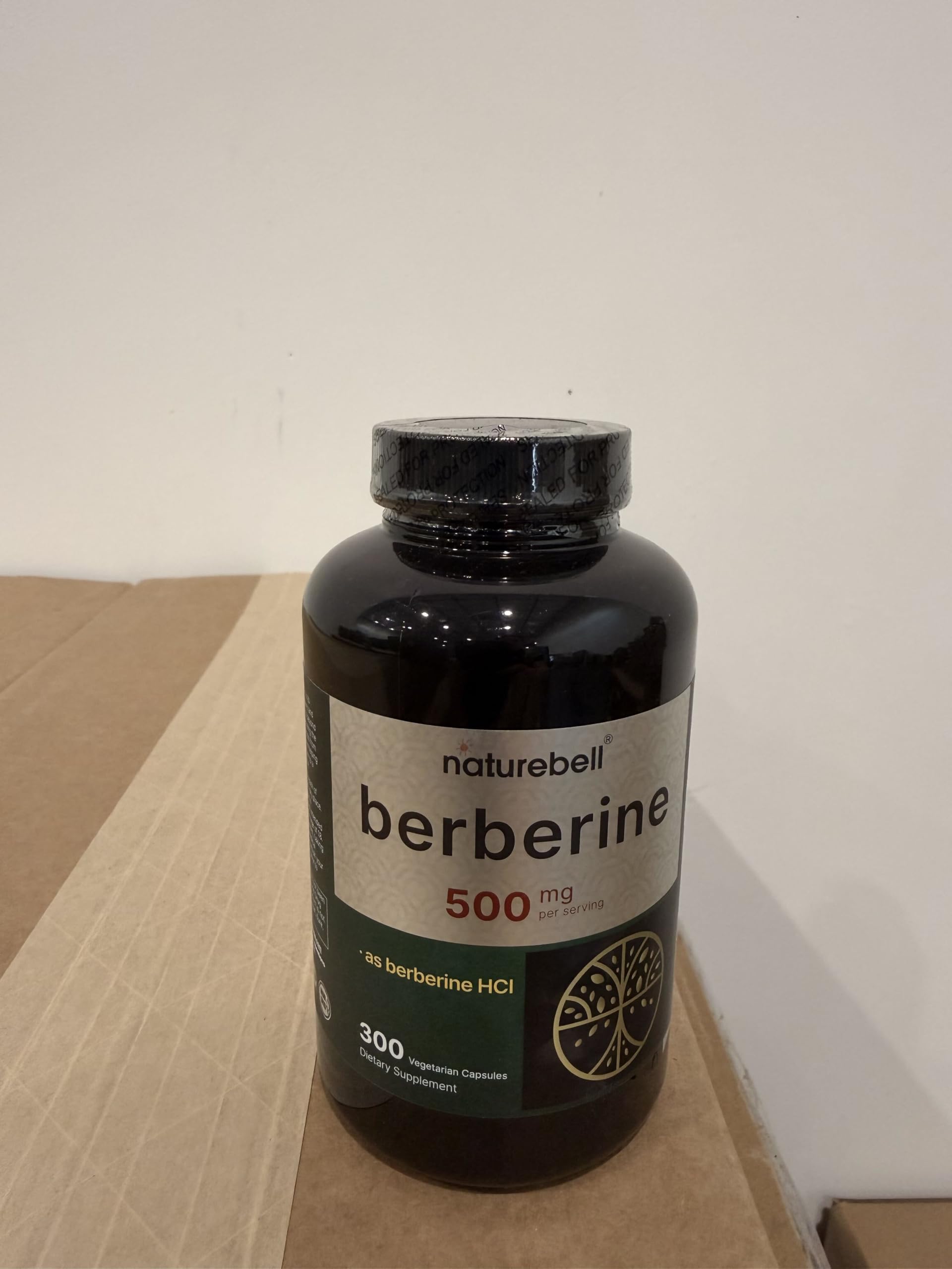 NatureBell Berberine 500mg - 300 Capsules - 97% Pure Berberine HCl - 5:1 Root Extract of Berberis Aristata - Antioxidant, Alkaloid & Adaptogenic Support* — Amazon image 7