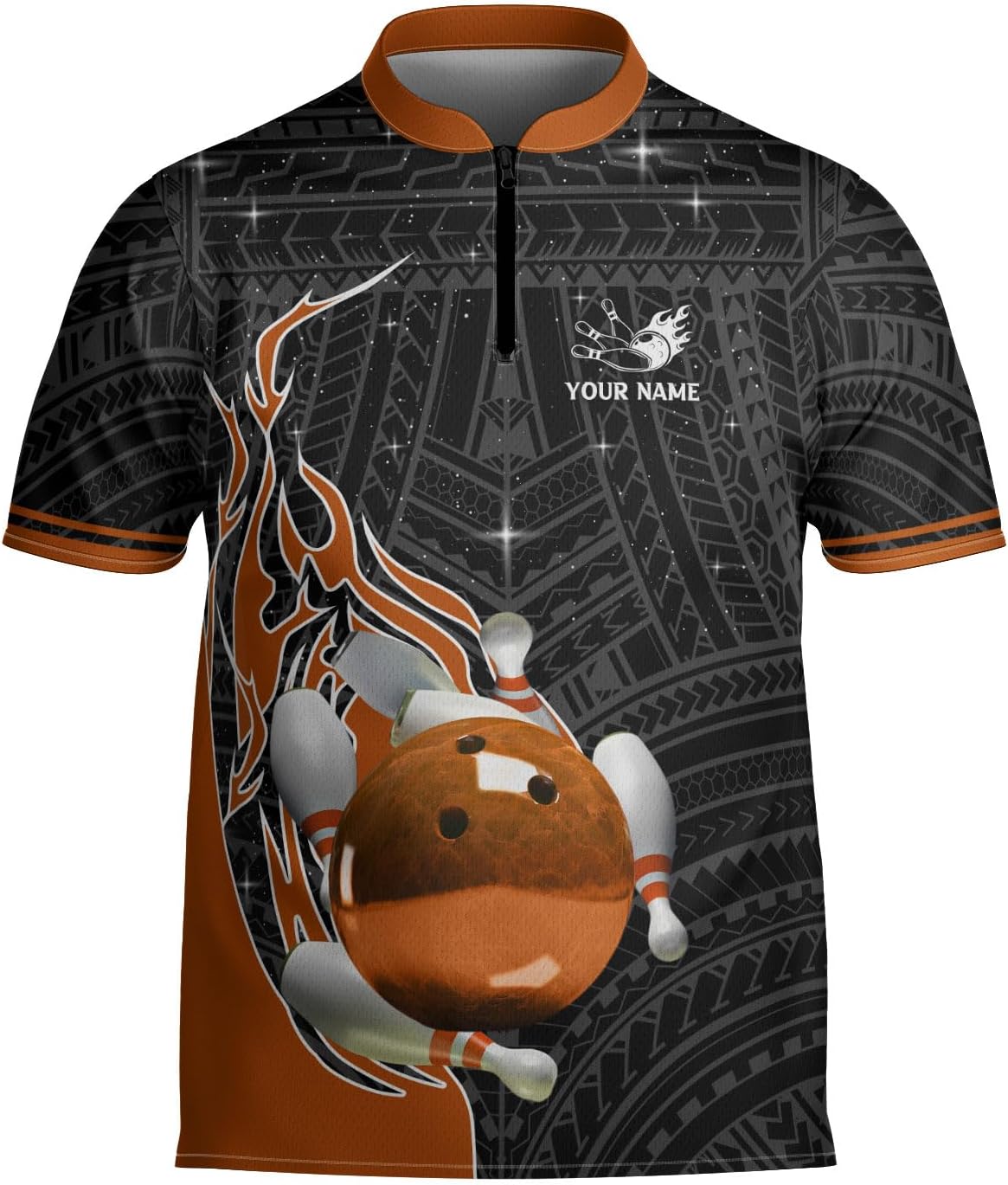 Personalized Name Bowling Baseball Jersey, Bowling Shirts for Men, Bowling Jerseys for Team, Bowling Shirts