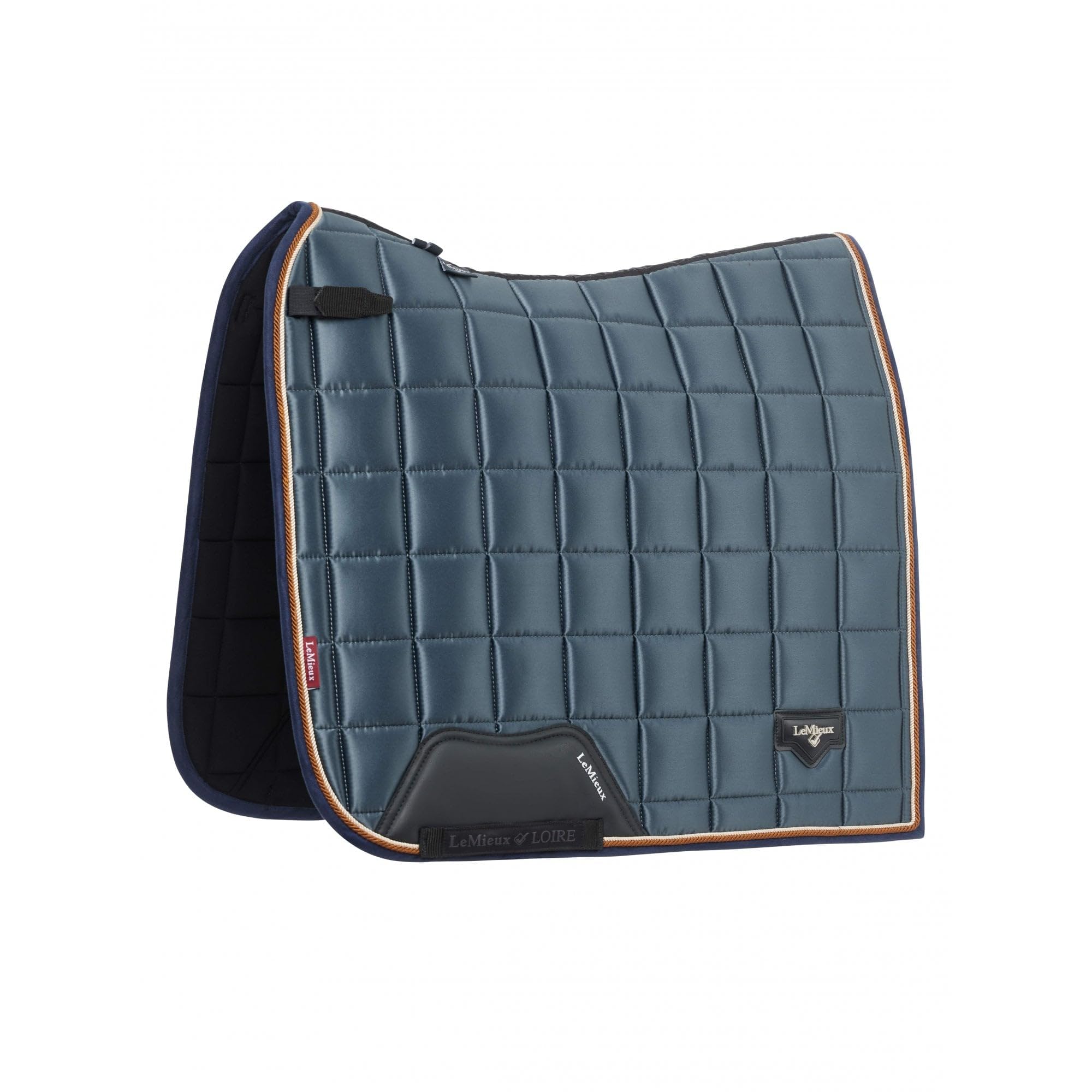 LeMieux Loire Classic Dressage Square Saddlepad - Petrol Small/Medium