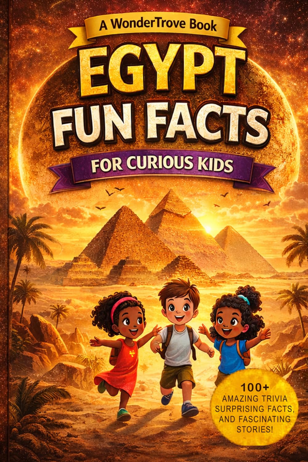 The Ultimate Egypt Fun Facts For Curious Kids: 100+ Amazing Trivia Questions, Surprising Facts, and Fascinating Discoveries About Ancient Egypt, Pharaohs, Pyramids, and Daily Life