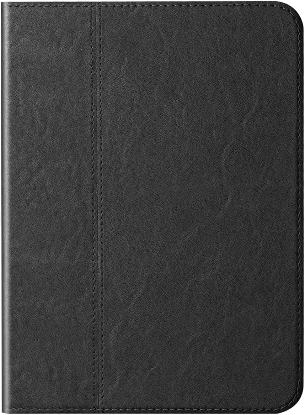 Genuine Leather Case for iPad 10.2 Inch, 9th/8th/7th Generation,Smart Folio Cover for iPad 2021/2020/2019 with Auto Wake/Sleep,Adjustable Stand,Anti Slip/Fingerprint,Black