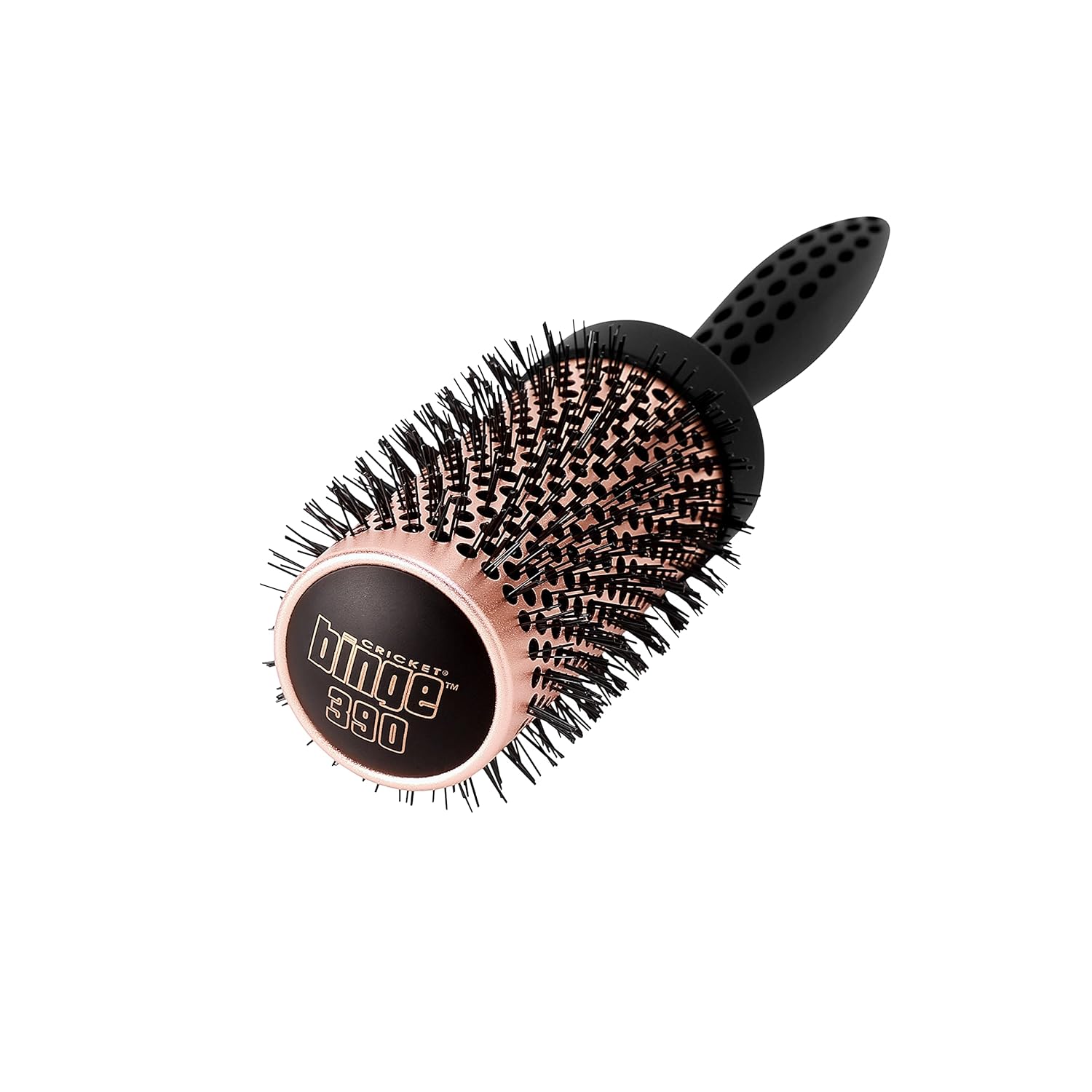 Cricket Binge Copper Tension Thermal Brush 2” – Professional Hair Tools for Styling - High Heat Blowout Brush, Anti-Static Carbon Bristles, Tourmaline Ion Infused, Copper Coated Barrel