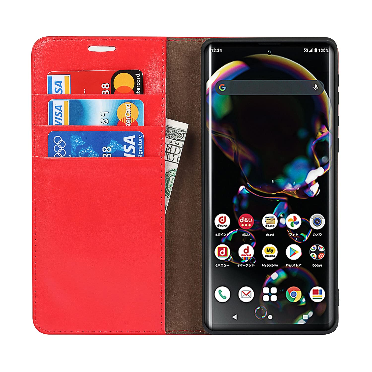 Amazon.co.jp: AQUOS R6 ケース 手帳型 AQUOSr6 SoftBank SH-51B 