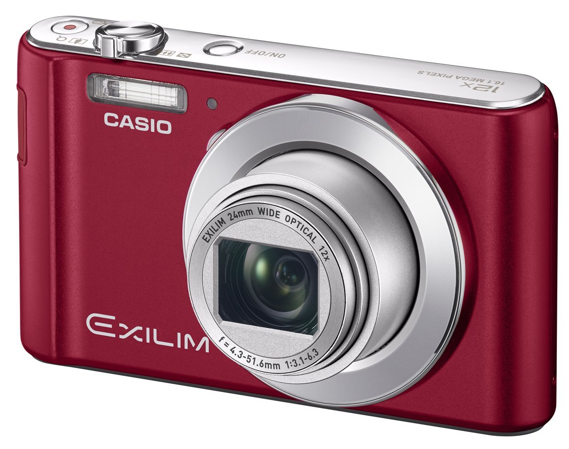 Amazon | CASIO デジタルカメラ EXILIM EX-ZS240RD 手ブレに強い光学12 