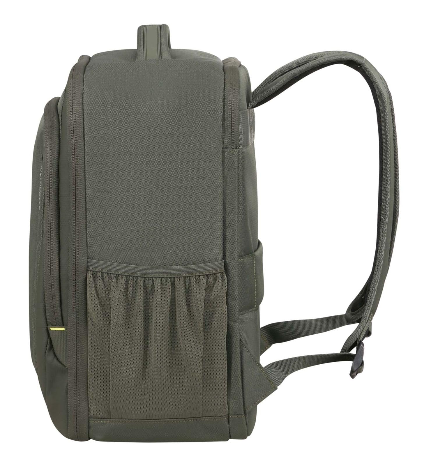 American Tourister zaino borsa da viaggio con scomparto per laptop Wanderlite Cabin Backpack 26,5L Dark Khaki verde bosco