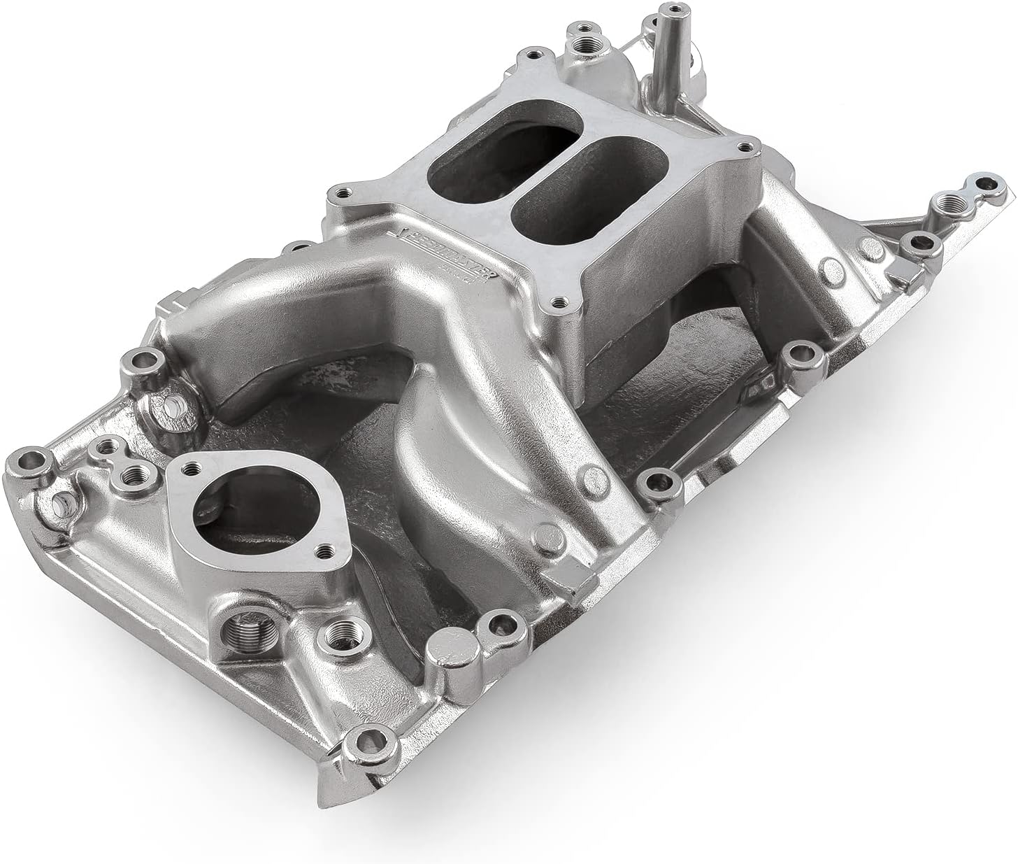Speedmaster 1-147-029 Compatible with Mopar and Compatible with Chrysler SB 318 340 360 MID-AIR MidRise Aluminum Intake Manifold [Polished]