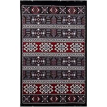 Bigghome Rug, Machine Washable, Modern Pattern, 120*180cm, SA25HC