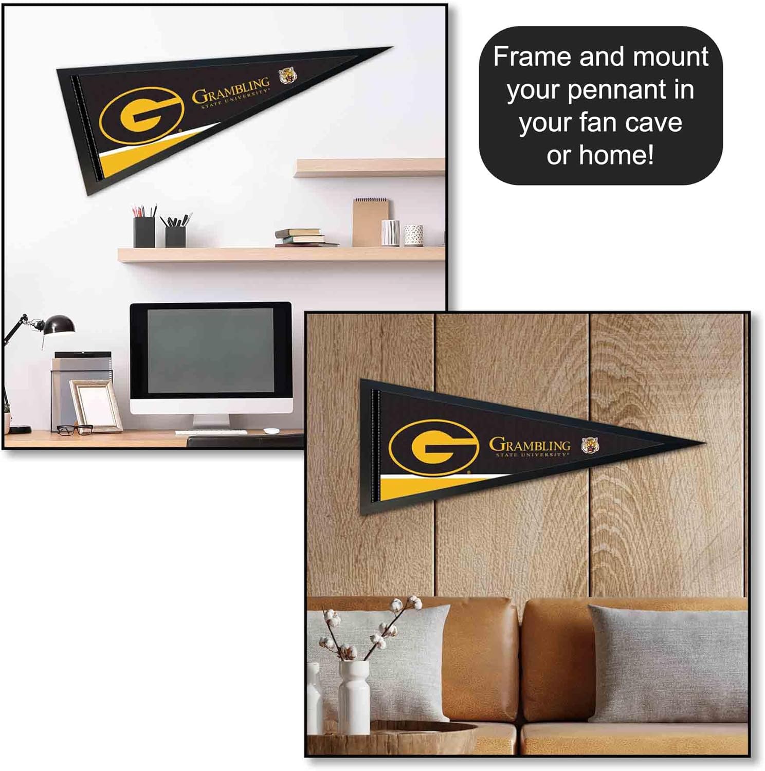 Grambling State Pennant Full Size Felt - Image 4
