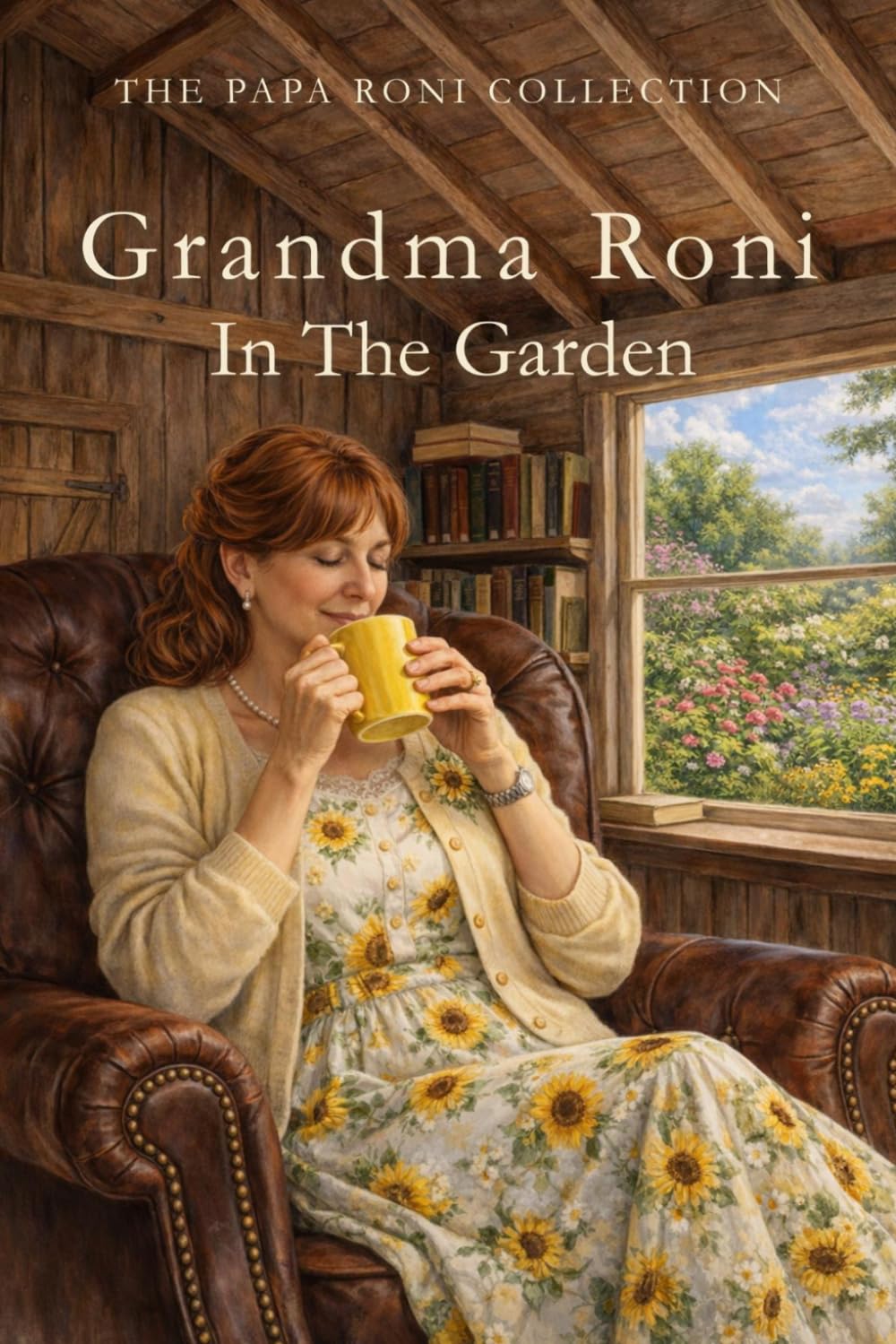 Grandma Roni In The Garden (The Papa Roni Collection)