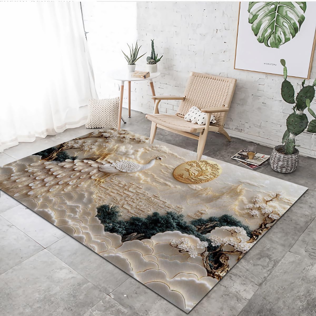 Tapis antidérapant VULORA 80x150cm fini les chutes avec ce tapis poils ras de salon