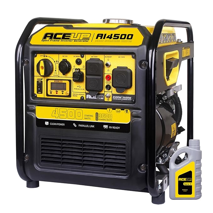 Aceup Energy 4500 Watt Inverter Generator