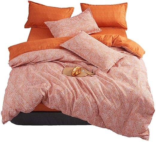 Amazon Beddingwish 布団カバーセット セミダブル4点セット 寝具カバーセット 枕カバー シーツカバー 北欧風 肌に優しい 掛け布団カバー ボックスシーツ 高密度 オシャレ ルイリ Rl Sti 布団カバー 170 210cm 寝具カバーセット オンライン通販